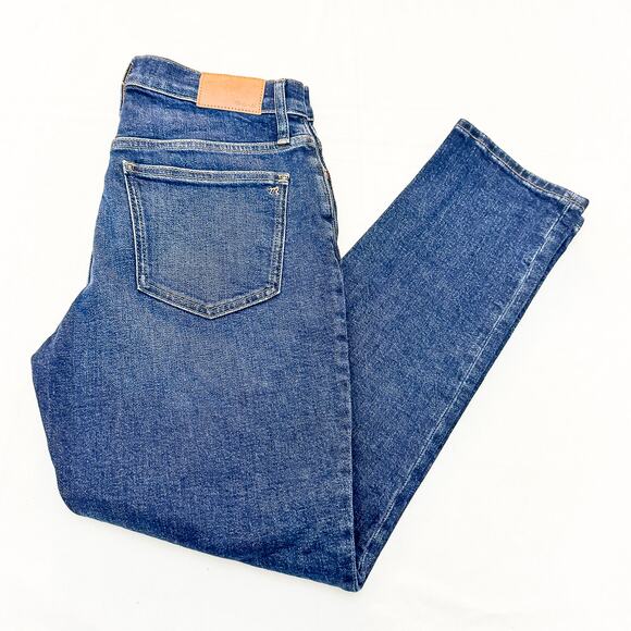 Madewell The Mid-Rise Perfect Vintage Jean Dark Wash Denim Size 27 - Picture 8 of 8